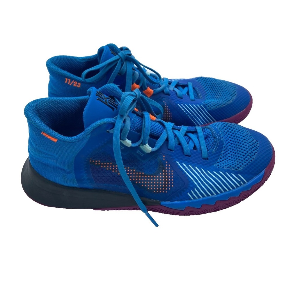 Nike Kyrie Irvin Flytrap 5 GS Youth‎ Sz 5.5Y Blue DD0340-407